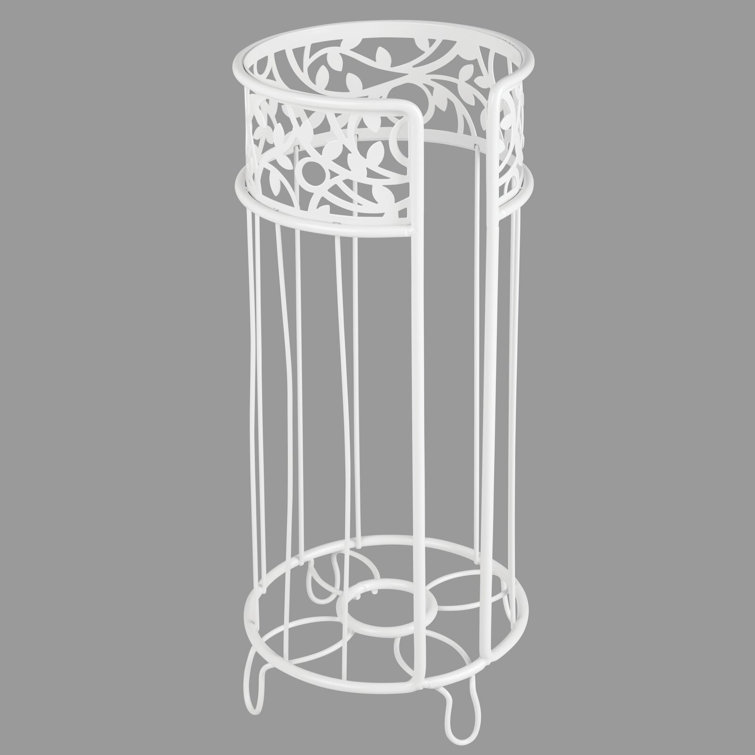 mDesign Metal Toilet Paper Holder Stand Storage for 3 Rolls & Reviews